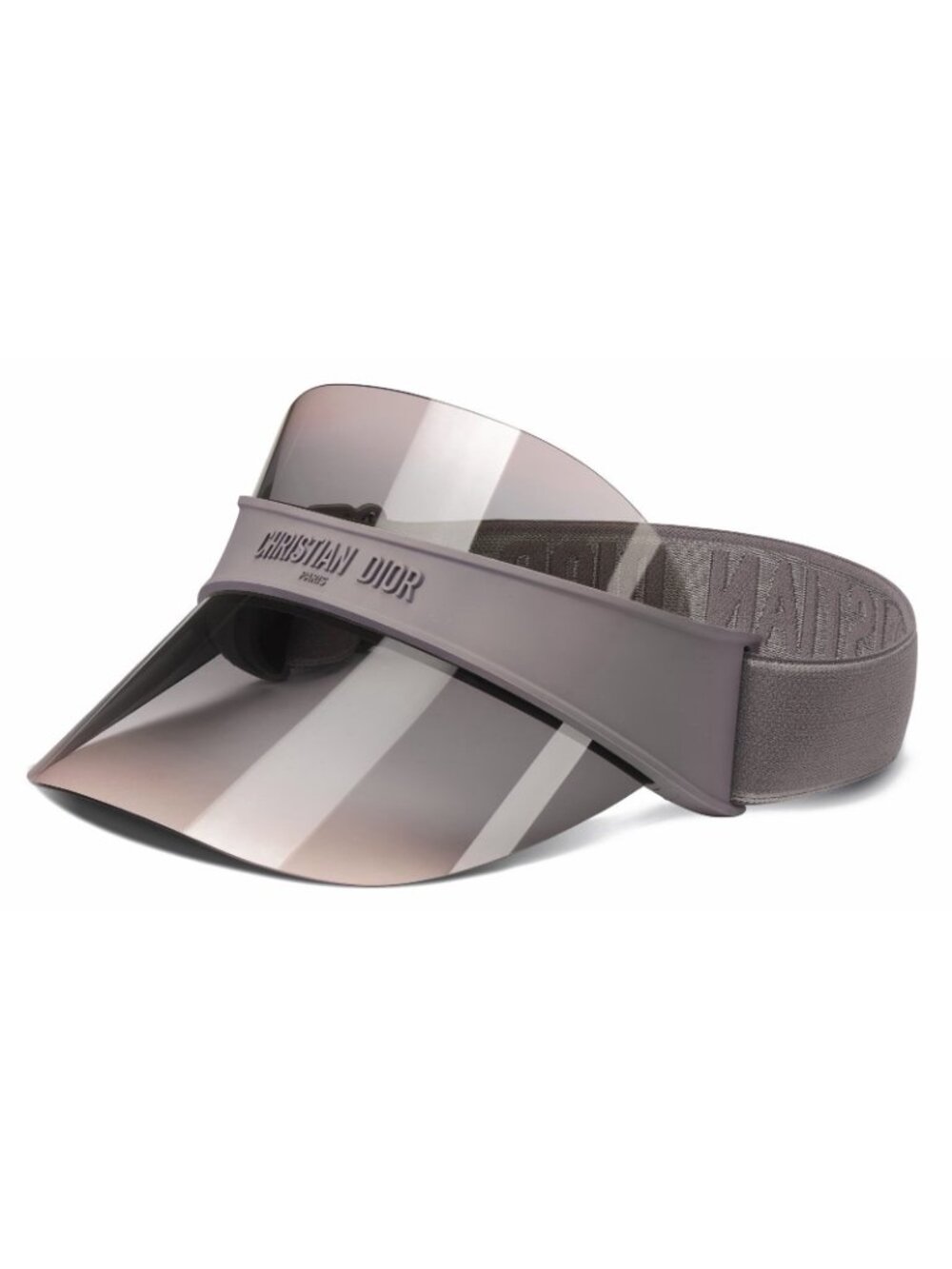 NEW DIOR Visor Sunglasses Grey DiorClub V1U 100% Auth Gradient Sunshield - Picture 3 of 12